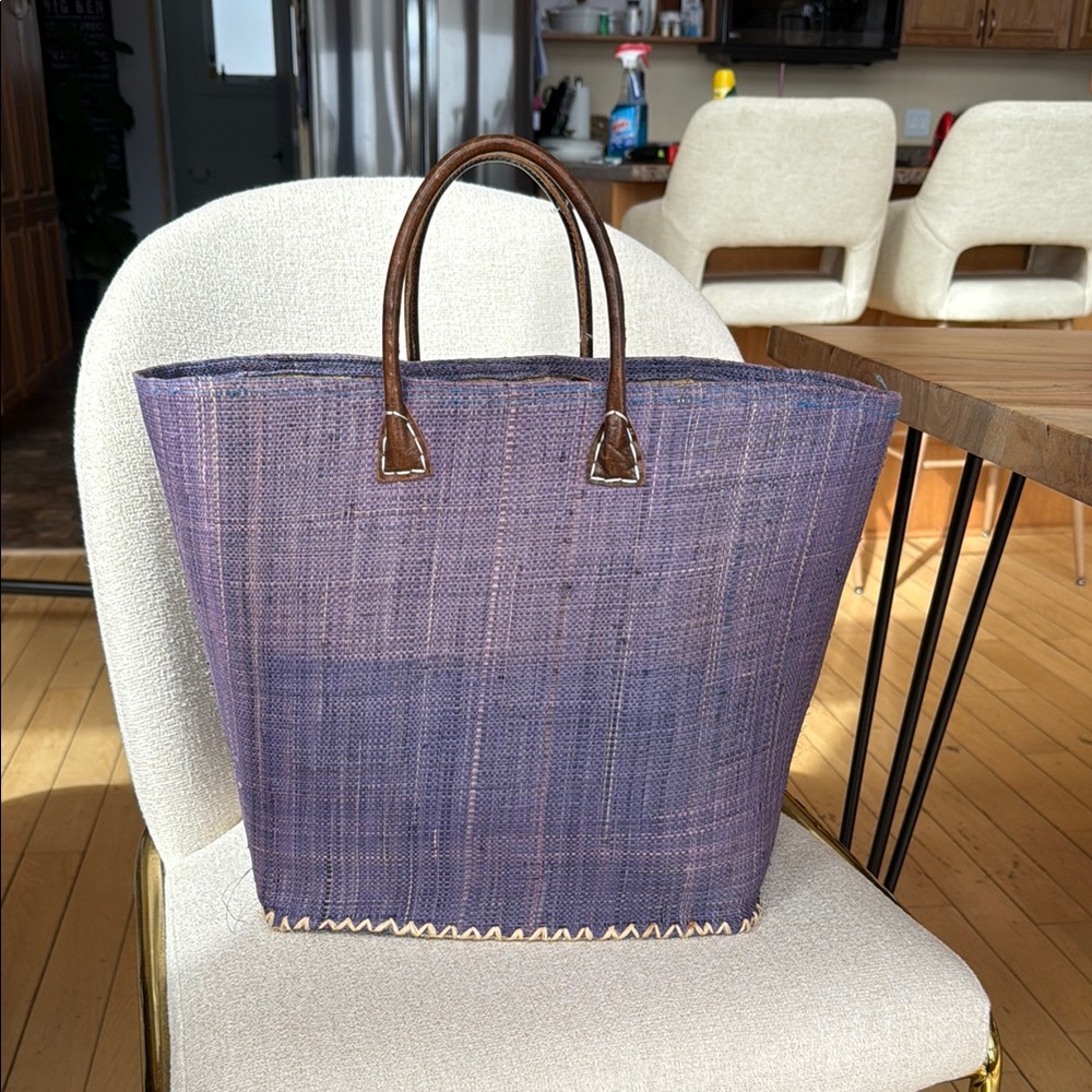 Elegant Purple Tote/Market/picnic Bag